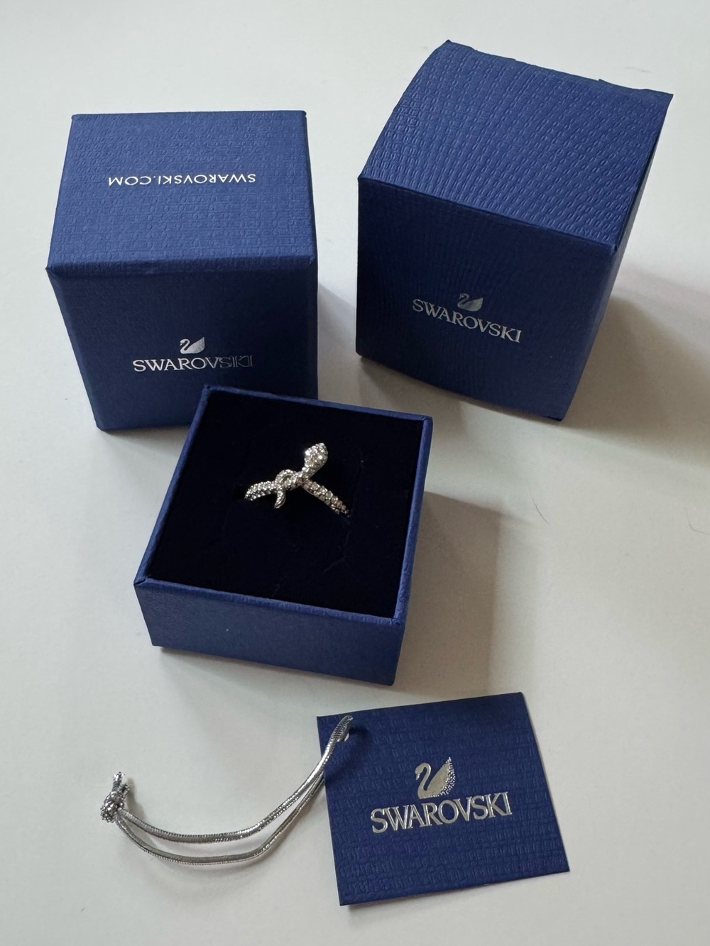 Swarovski Snake Ring. - Picture 3 of 10